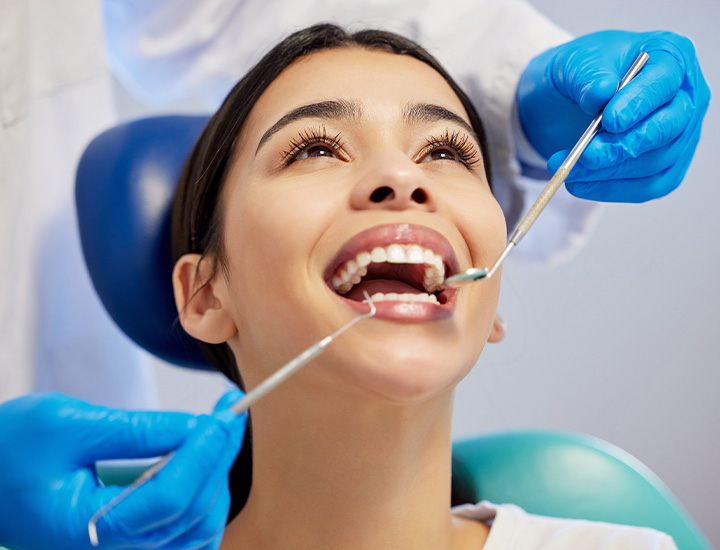 dental exams and cleanings